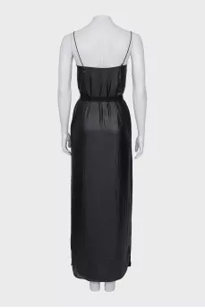 Maxi dress with belt