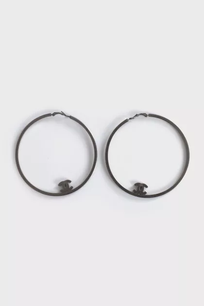 Vintage hoop earrings