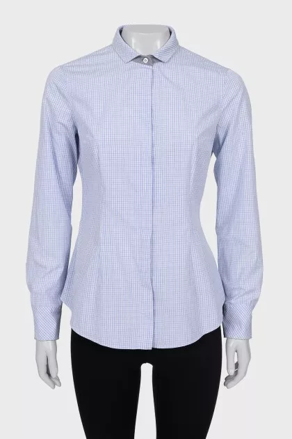 Fitted Check Shirt
