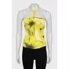 Yellow tie top