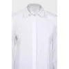 Straight white shirt