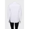 Straight white shirt