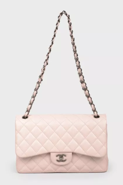 Pink bag on chains