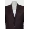 Men's Brown Wool Suit