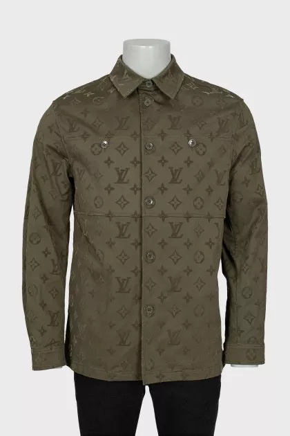 Men's shirt with signature print