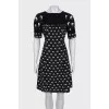 Black Print Dress