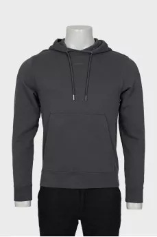 Men's Grey Hoodie With Tag