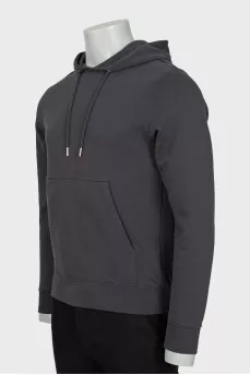 Men's Grey Hoodie With Tag