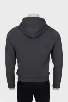Men's Grey Hoodie With Tag