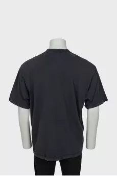 Men's oversized printed t-shirt
