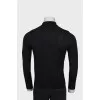 Men's wool polo jumper