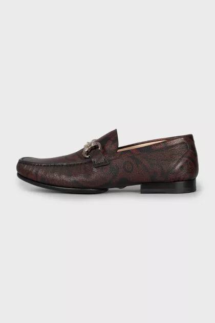 Men's Printed Loafers