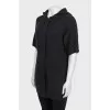 Short sleeve cashmere cardigan