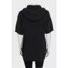 Short sleeve cashmere cardigan