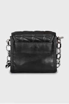 Crossbody bag with combined strap
