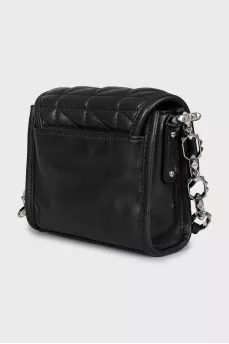 Crossbody bag with combined strap
