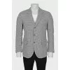 Men's Houndstooth Blazer