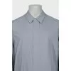 Men's gray raincoat