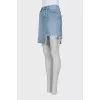 Fitted Denim Skirt