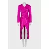 Pink suit with tag