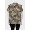 Multicolored silk blouse