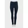 Low rise skinny jeans