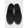 Insulated shoes in grey