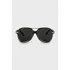 Aviator sunglasses with gold elements