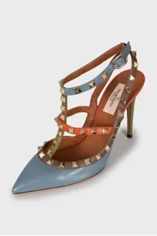 Шкіряні слінгбеки Rockstud