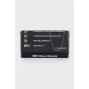 Black rectangular bag