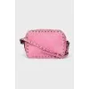 Rockstud leather bag