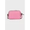 Rockstud leather bag