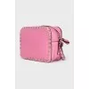 Rockstud leather bag