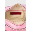 Rockstud leather bag
