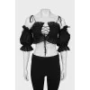 Black tie top