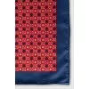 Silk scarf with signature print
