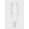 Bodycon dress with cutout