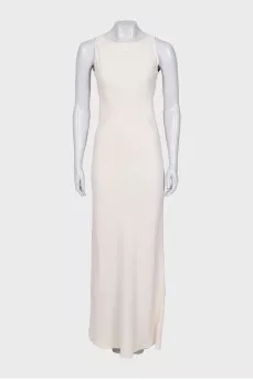 Beige maxi dress
