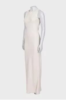 Beige maxi dress
