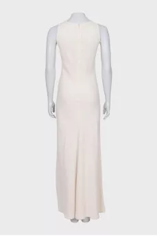 Beige maxi dress