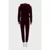 Tracksuit with golden stripes