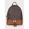 Brown Monogram Canvas Backpack