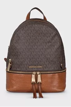 Brown Monogram Canvas Backpack