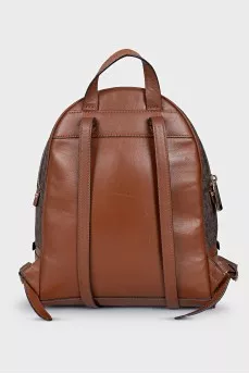 Brown Monogram Canvas Backpack
