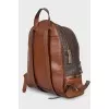 Brown Monogram Canvas Backpack