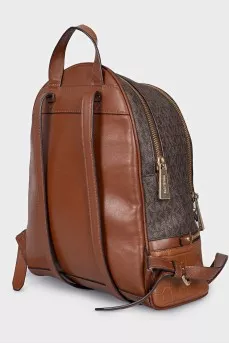 Brown Monogram Canvas Backpack