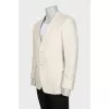 Men's Striped Linen Jacket