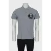 Men's T-shirt with patch