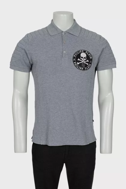 Men's T-shirt with patch