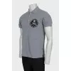 Men's T-shirt with patch